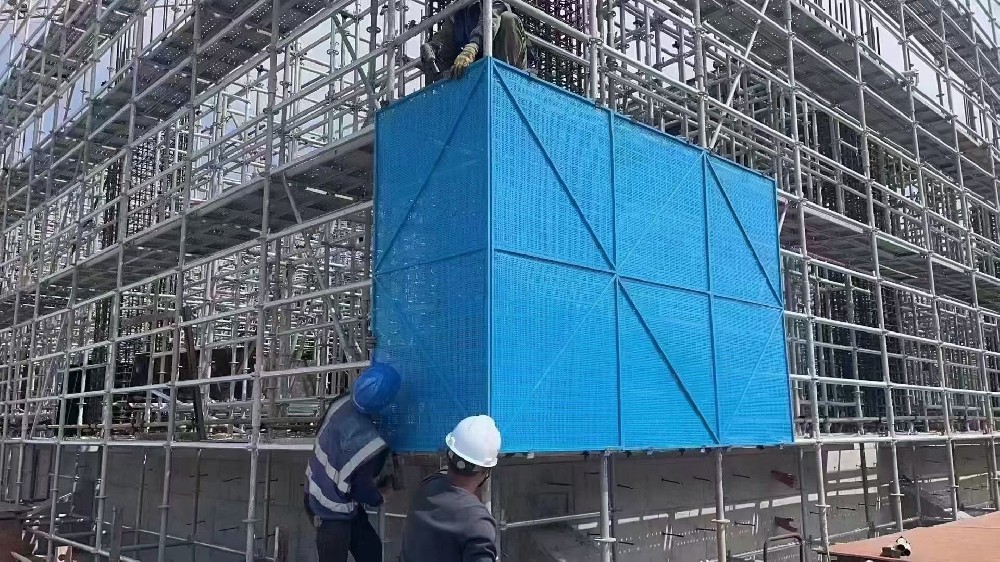 钢板网爬架网租赁